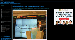 Desktop Screenshot of odpylanie.net
