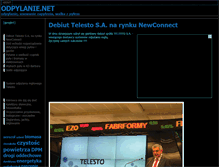 Tablet Screenshot of odpylanie.net